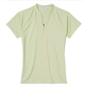 NWT Walter Hagen Womens Sport Short Sleeve Golf Polo Top Yellowish Green Size XS